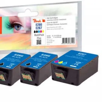 Peach PI200-587 Druckerpatrone 3 Stück(e) Schwarz, Cyan, Magenta, Gelb Peach PI200-587 Druckerpatrone 3 Stück(e) Schwarz, Cyan, Magenta, Gelb