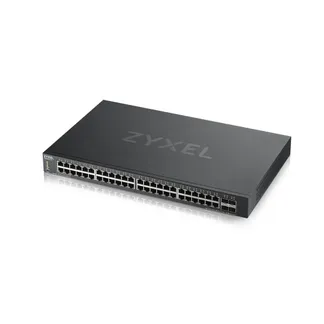 Zyxel Switch smart managed Layer2 52 Port • 48x 1 GbE • PoE Budget 375 Watt • 48x PoE at • 4x SFP+ • 19″ • NebulaFlex • XGS1935-52HP Zyxel Switch smart managed Layer2 52 Port • 48x 1 GbE • PoE Budget 375 Watt • 48x PoE at • 4x SFP+ • 19″ • NebulaFlex • XGS1935-52HP