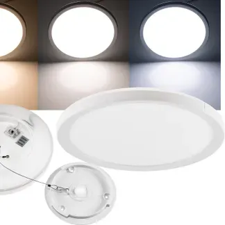 LED Deckenleuchte „Santano FR-22 CCT“ IP54, Ø 22,5cm, 12W, CCT 3000-6000K LED Deckenleuchte „Santano FR-22 CCT“ IP54, Ø 22,5cm, 12W, CCT 3000-6000K