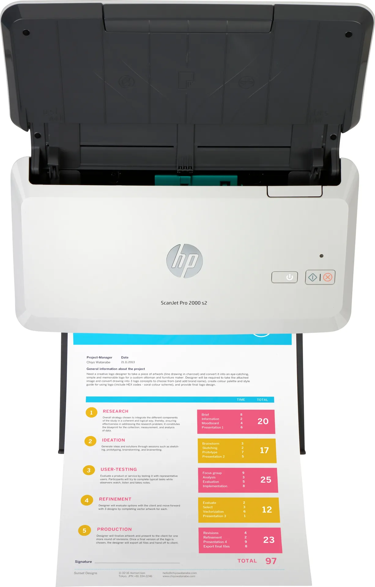 HP Scanjet Pro 2000 s2 Sheet-feed Scanner Scanner mit Vorlageneinzug 600 x 600 DPI A4 Schwarz, Weiß – Bild 6