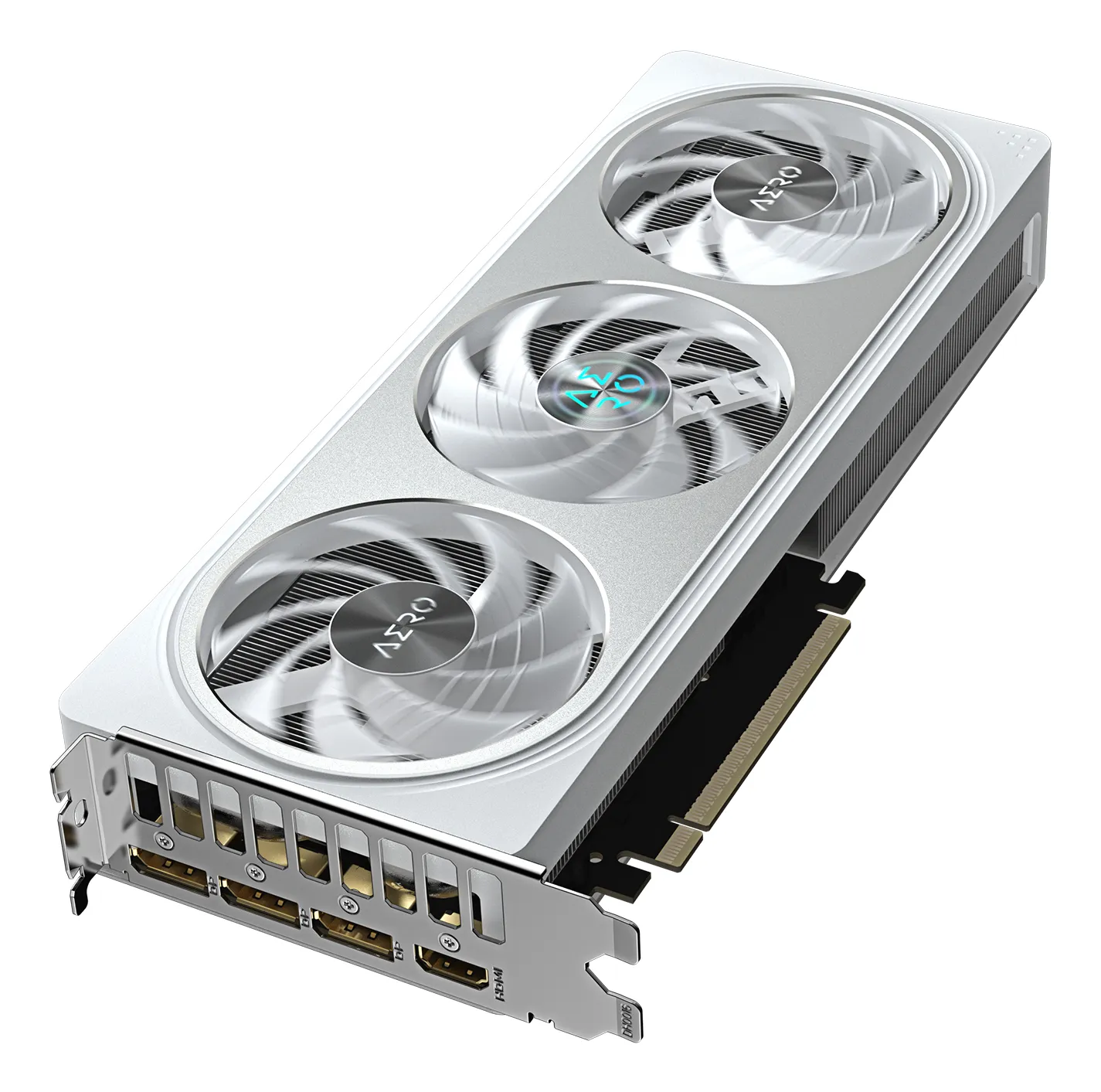 GIGABYTE GeForce RTX 5060 Ti AERO OC 8G Grafikkarte – 8 GB GDDR7, 128 Bit, PCI-E 5.0, 2647 MHz Kernfrequenz, 3 x DisplayPort, 1 x HDMI, GV-N506TAERO OC-8GD – Bild 4
