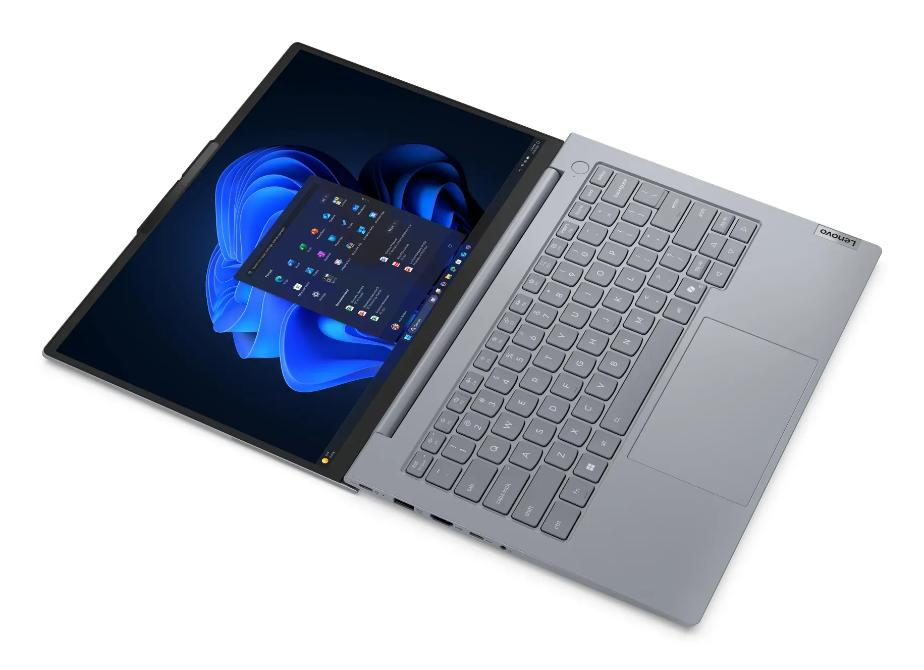 Lenovo ThinkBook 14 G9 AHP AMD Ryzen™ 5 220 Laptop 35,6 cm (14") WUXGA 16 GB DDR5-SDRAM 512 GB SSD Wi-Fi 7 (802.11be) Windows 11 Pro Deutsch Grau – Bild 6