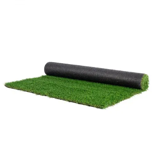 VEVOR Kunstrasen 1220x1830mm Rasenteppich Meterware PP+PE-Materialien Kunstrasenteppich 35mm Florhöhe Dichte von 17.000 Stichen mit Entwässerungslöchern Ideal für Außengärten Innenhöfe – Bild 9