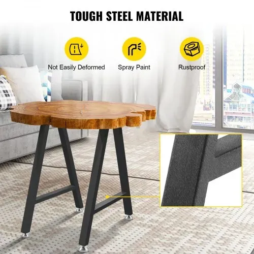 VEVOR 2 Stk. Tischgestell Stahl Tischuntergestell 71,1x45cm Tischkufen 363 kg Tragfähigkeit Tischbeine 6 vorgebohrte Löcher φ 6 mm Tischfuß Ideal für Esstische Couchtische Gartenbänke Schreibtische VEVOR 2 Stk. Tischgestell Stahl Tischuntergestell 71,1x45cm Tischkufen 363 kg Tragfähigkeit Tischbeine 6 vorgebohrte Löcher φ 6 mm Tischfuß Ideal für Esstische Couchtische Gartenbänke Schreibtische