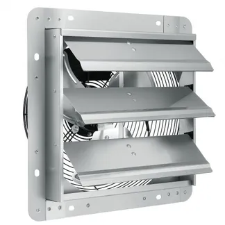 VEVOR Abluftventilator, 305 mm, 1400 U/min, 1084 CFM, Dachbodenventilator aus Aluminium zur Wandmontage mit Wechselstrommotor, Belüftung und Kühlung für Gewächshäuser, Garagen, Schuppen, Geschäfte VEVOR Abluftventilator, 305 mm, 1400 U/min, 1084 CFM, Dachbodenventilator aus Aluminium zur Wandmontage mit Wechselstrommotor, Belüftung und Kühlung für Gewächshäuser, Garagen, Schuppen, Geschäfte