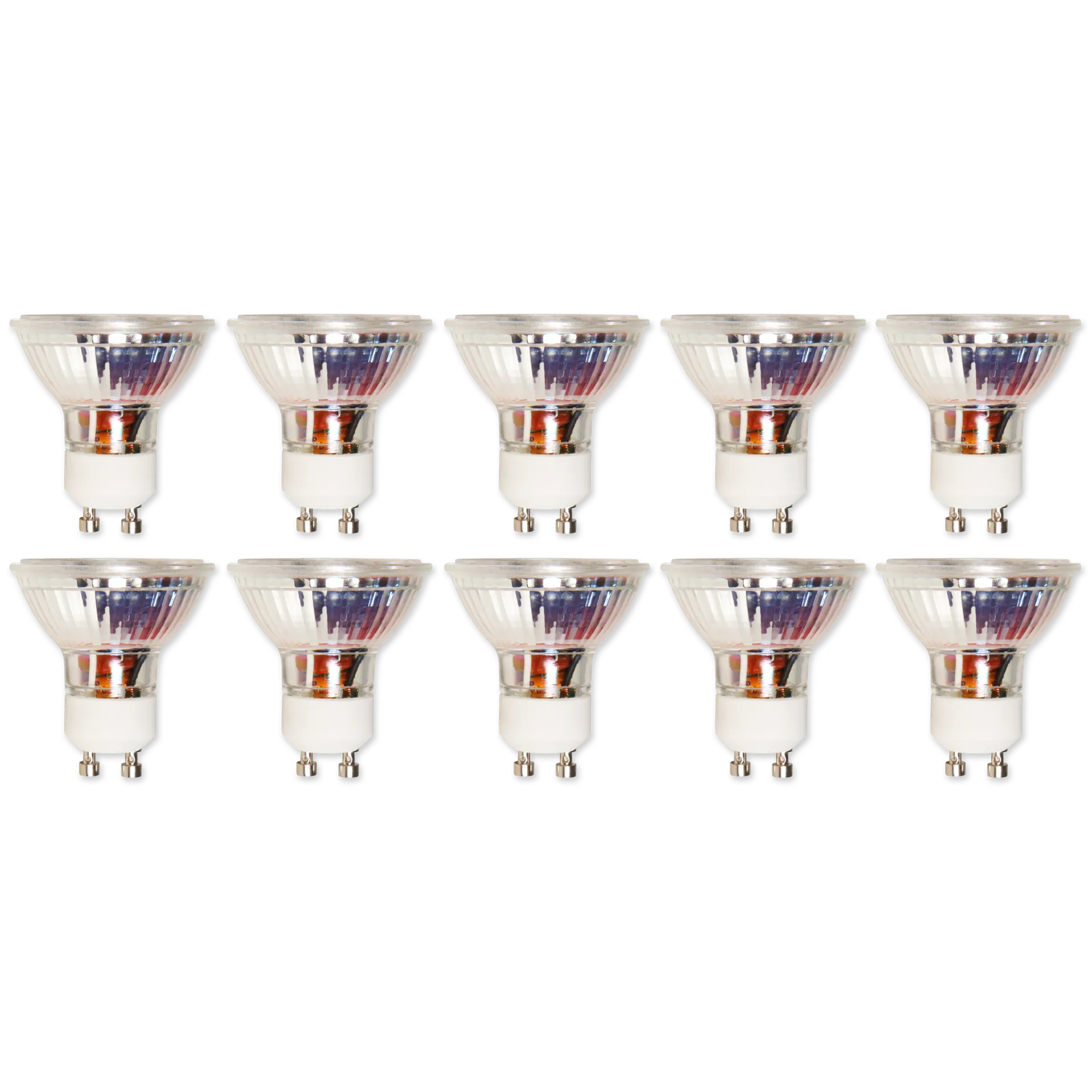 LED-Strahler McShine “MCOB“ GU10, 5W, 350 lm, warmweiß, dimmbar, 10er-Pack LED-Strahler McShine “MCOB“ GU10, 5W, 350 lm, warmweiß, dimmbar, 10er-Pack