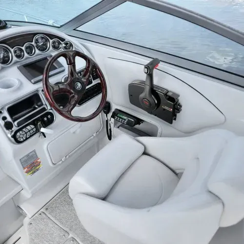 VEVOR Gashebelsteuerung für Boote, 881170A15 Seitlich Montierte Außenbord-Fernbedienungsbox für Mercury PT 2-Takt, Marine-Gashebelsteuerungsbox mit Power-Trimm-Schalter – Bild 7