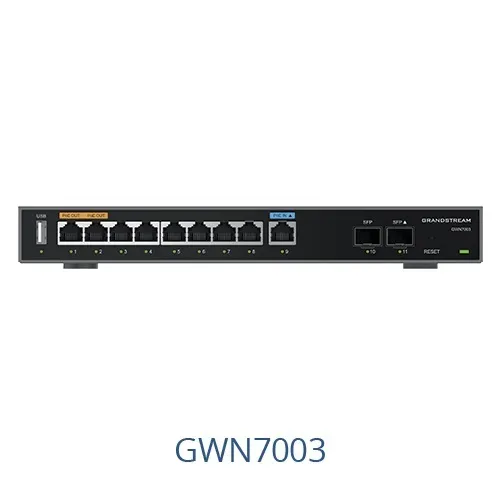 Grandstream GWN7003 Multi-WAN-Gigabit-VPN-Router mit integrierten Firewalls Grandstream GWN7003 Multi-WAN-Gigabit-VPN-Router mit integrierten Firewalls