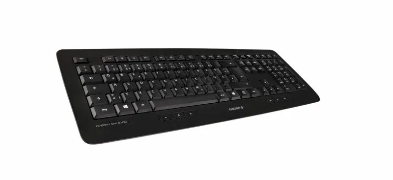 CHERRY DW 5100 Kabelloses Tesktopset, Schwarz, USB (QWERTZ - DE) – Bild 2
