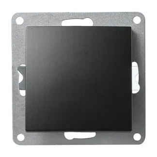 Wechselschalter McPower “Flair“, 250V~/10A, UP, Steckanschluss, matt schwarz Wechselschalter McPower “Flair“, 250V~/10A, UP, Steckanschluss, matt schwarz