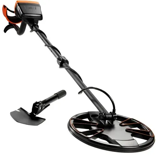 VEVOR Metalldetektor Kit für Erwachsene Multifunktionaler Profi-Detektor mit 7 Modi Metallsuchgerät wasserdichte 25,4cm Spule für Größere Tiefe, mit Schaufel und Tragetasche – Bild 10
