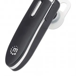Manhattan Bluetooth-Headset, Bluetooth 4.0 + EDR, In-Ear Design, omnidirektionales Mikrofon, integrierte Bedienelemente, schwarz Manhattan Bluetooth-Headset, Bluetooth 4.0 + EDR, In-Ear Design, omnidirektionales Mikrofon, integrierte Bedienelemente, schwarz