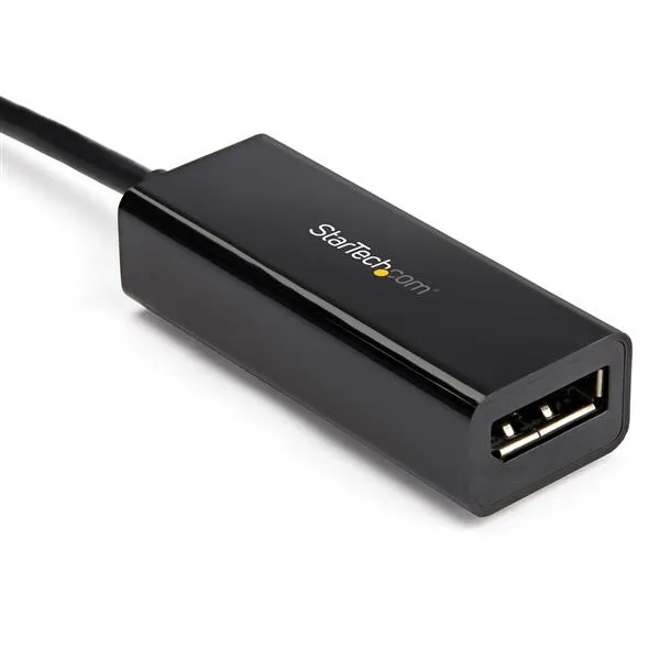 StarTech.com USB-C auf DisplayPort Adapter - 8K/5K/4K USB Typ C zu DP 1.4 Alt Mode Videokonverter - HBR3/DSC/HDR - 8K 60Hz Thunderbolt 3 kompatibler DisplayPort Monitor Display Adapter – Bild 2