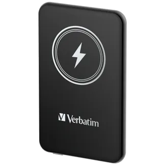 Verbatim Charge ’n‘ Go Lithium Polymer (LiPo) 5000 mAh Kabelloses Aufladen Schwarz Verbatim Charge ’n‘ Go Lithium Polymer (LiPo) 5000 mAh Kabelloses Aufladen Schwarz