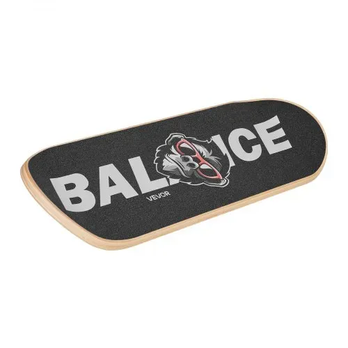 VEVOR Balance Board für Erwachsene (70 cm), Wackelbrett bis 200 kg Belastbar, Balance-Trainingsgerät mit 3-stufigem Bodenabstand und Rutschfester Oberfläche für Core-Training Stehpultübungen Yoga – Bild 10