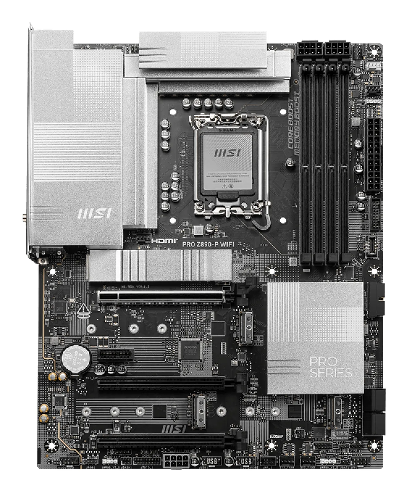 MSI PRO Z890-P WIFI Motherboard Intel Z890 LGA 1851 (Socket V1) ATX – Bild 2