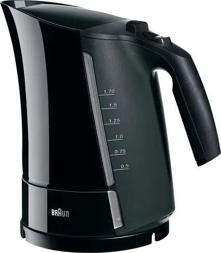 Braun WK 300 Wasserkocher 1,6 l 2200 W Schwarz Braun WK 300 Wasserkocher 1,6 l 2200 W Schwarz