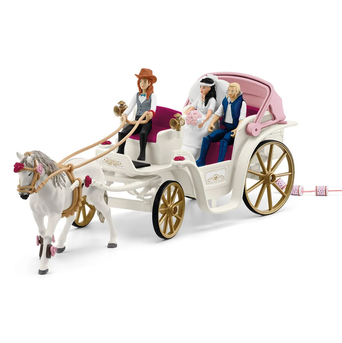 schleich HORSE CLUB Hochzeitskutsche - 42641 – Bild 3