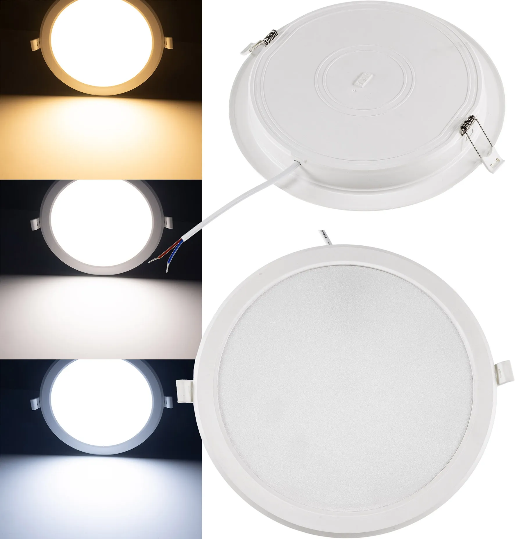 LED Licht-Panel „CKP-22 CCT“ 230V, 22W, 3000/4000/6200K, Ø 223mm LED Licht-Panel „CKP-22 CCT“ 230V, 22W, 3000/4000/6200K, Ø 223mm