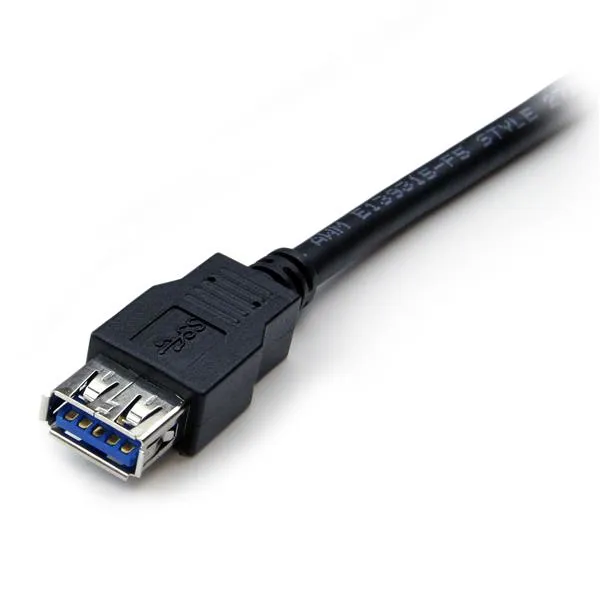 StarTech.com 2m USB 3.0 A auf A Verlängerungskabel - Stecker/ Buchse - Schwarz – Bild 3