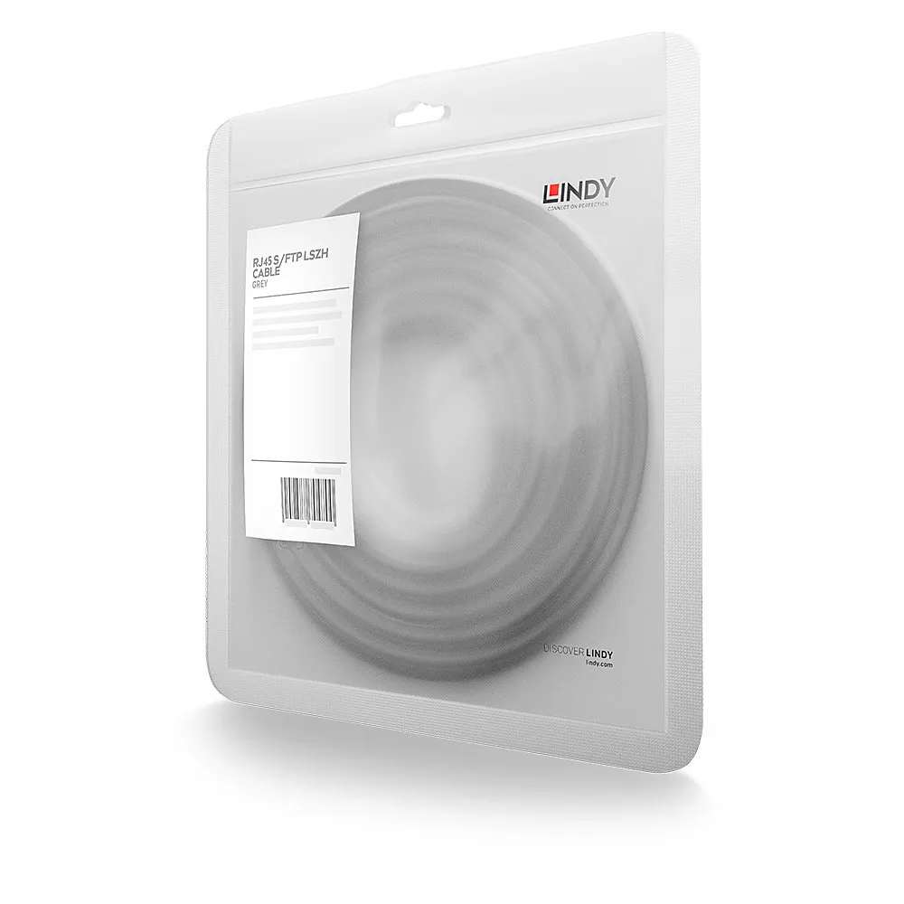 Lindy 47261 Netzwerkkabel Grau 0,5 m Cat7 S/FTP (S-STP) – Bild 2