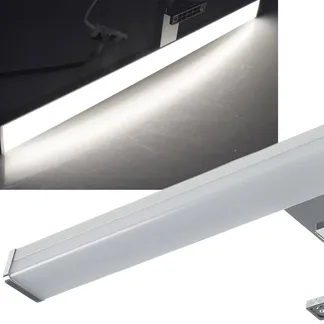LED Spiegelleuchte IP44 „Banho 400“ 230V, 7W, 1080lm, 40cm, Neutralweiß LED Spiegelleuchte IP44 „Banho 400“ 230V, 7W, 1080lm, 40cm, Neutralweiß