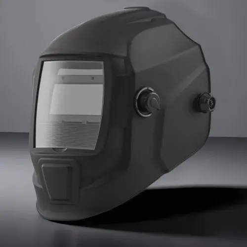VEVOR Automatik Schweißhelm, 93x42,9 mm True Color, Solar Schweißermaske, 2 Lichtbogensensoren, Schwerißschirm DIN 4/9-13 für WIG MIG ARC Schweißschleifen – CRIUS-Serie (Mattschwarz) – Bild 7
