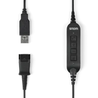 SNOM Headset ACUSB USB-Adapterkabel für A100M / A100D / A310 SNOM Headset ACUSB USB-Adapterkabel für A100M / A100D / A310