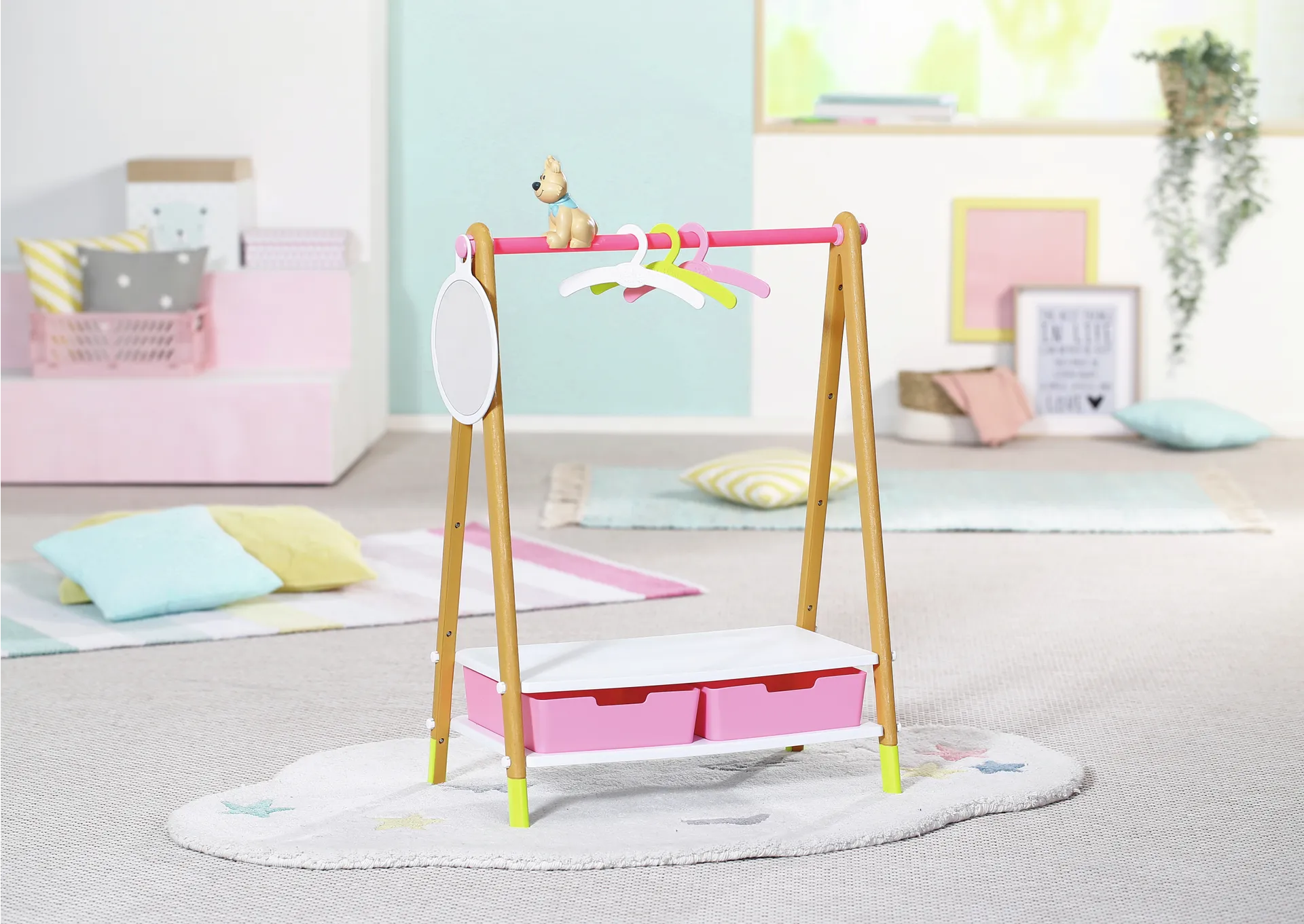 BABY born 830000 Puppenzubehör Puppen-Kleiderschrank – Bild 5