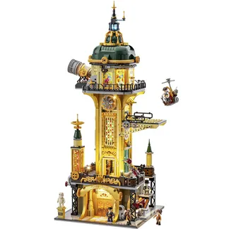 Steampunk-Wachturm, Konstruktionsspielzeug Steampunk-Wachturm, Konstruktionsspielzeug