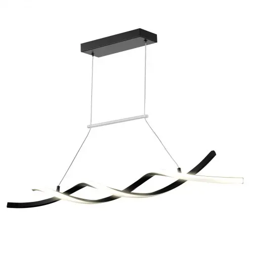 VEVOR Moderne Kronleuchter-Leuchten, 24 W, dimmbare LED-Pendelleuchte mit Fernbedienung, Silikon-Lampenschirm, einstellbare Farbtemperatur 3000 K-6000 K, Deckenlampe für Küche und Esszimmer – Bild 9