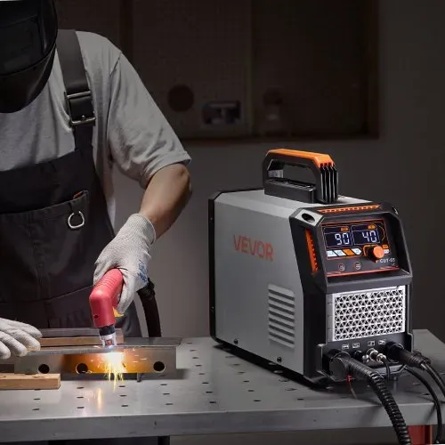 VEVOR Plasmaschneider, 65A, Pilotlichtbogen-Plasmaschneidgerät ohne Hochfrequenz – mit 2T/4T-Funktion & einstellbarer PT-Zeit, Digitalanzeige, IGBT-Wechselrichter für Heimreparaturen, Werkstätten – Bild 7