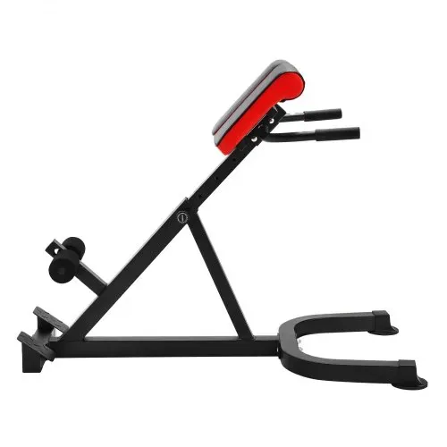 VEVOR römischer Stuhl Hyperextensionsbank 136 kg belastbare verstellbare Extensionsmaschine, Multifunktions-Trainingsgerät für Bauchmuskeltraining, Fitness-Hantelbank für das Heim-Fitnessstudio – Bild 9
