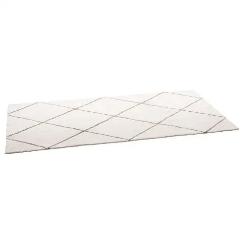 VEVOR Kurzflor Teppich 2743x1829 mm, kuscheliger Wohnzimmerteppich, 20 mm Florhöhe, Bodenteppich für Wohnzimmer, Schlafzimmer, Wintergarten, fusselfrei und mit rutschfester TPR-Unterseite, weiß – Bild 10