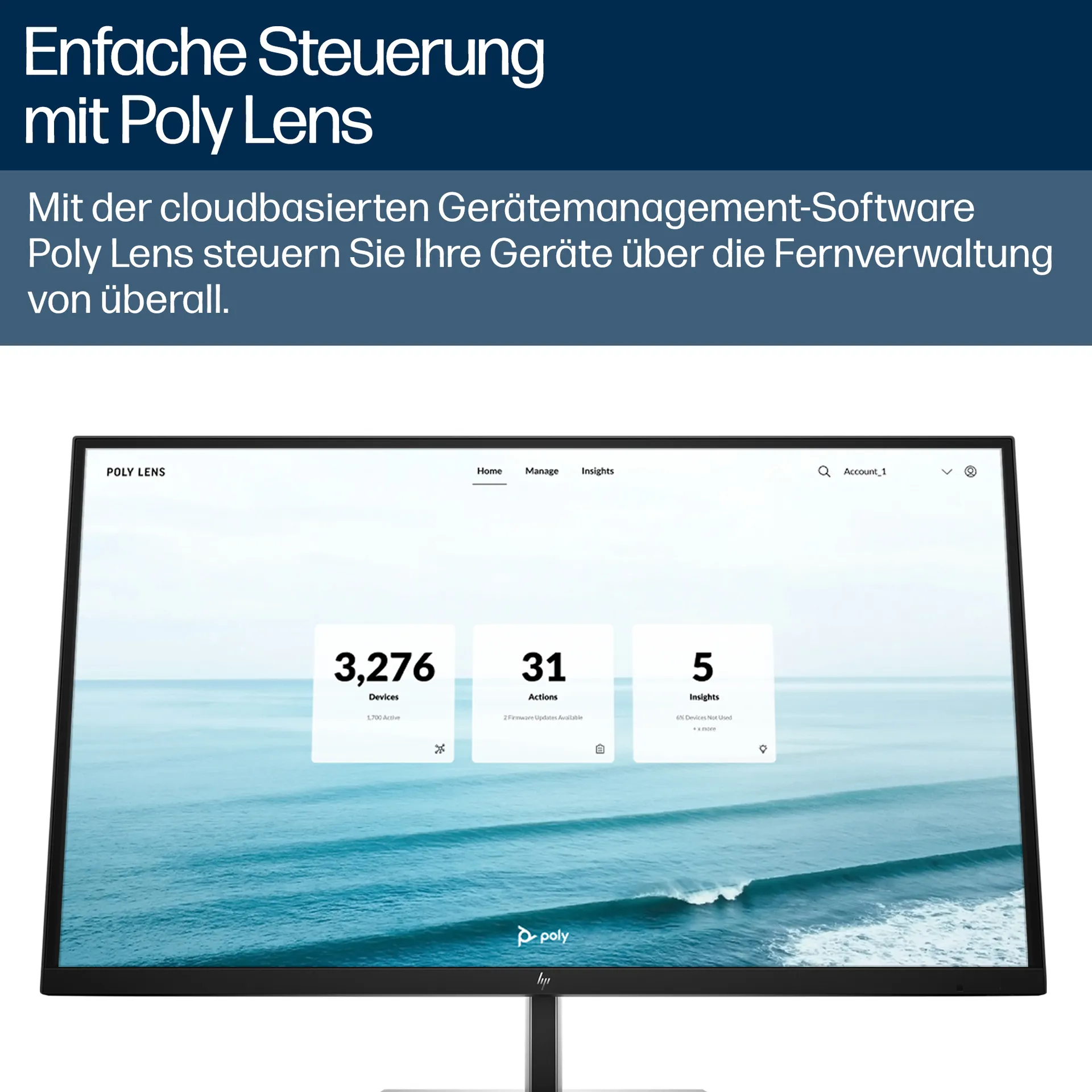 HP Poly Studio V52 USB-Videobar – Bild 5
