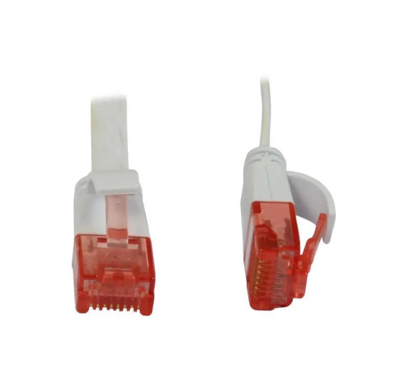 Patchkabel RJ45, CAT6 250Mhz, 0.25m weiss, UTP(U/UTP), PVC, Flach, Synergy 21, Patchkabel RJ45, CAT6 250Mhz, 0.25m weiss, UTP(U/UTP), PVC, Flach, Synergy 21,