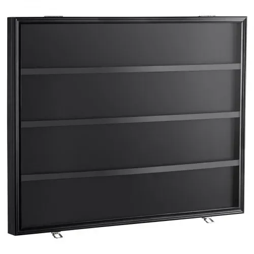 VEVOR Vitrine für Sportkarten in 36 verschiedenen Ausführungen, 77,5x61,7x5,5cm Präsentationsrahmen mit 98 % UV-Schutz PC-Glas abschließbarer Wandschrank für Fußball Basketball Hockey Sammelkarten – Bild 10