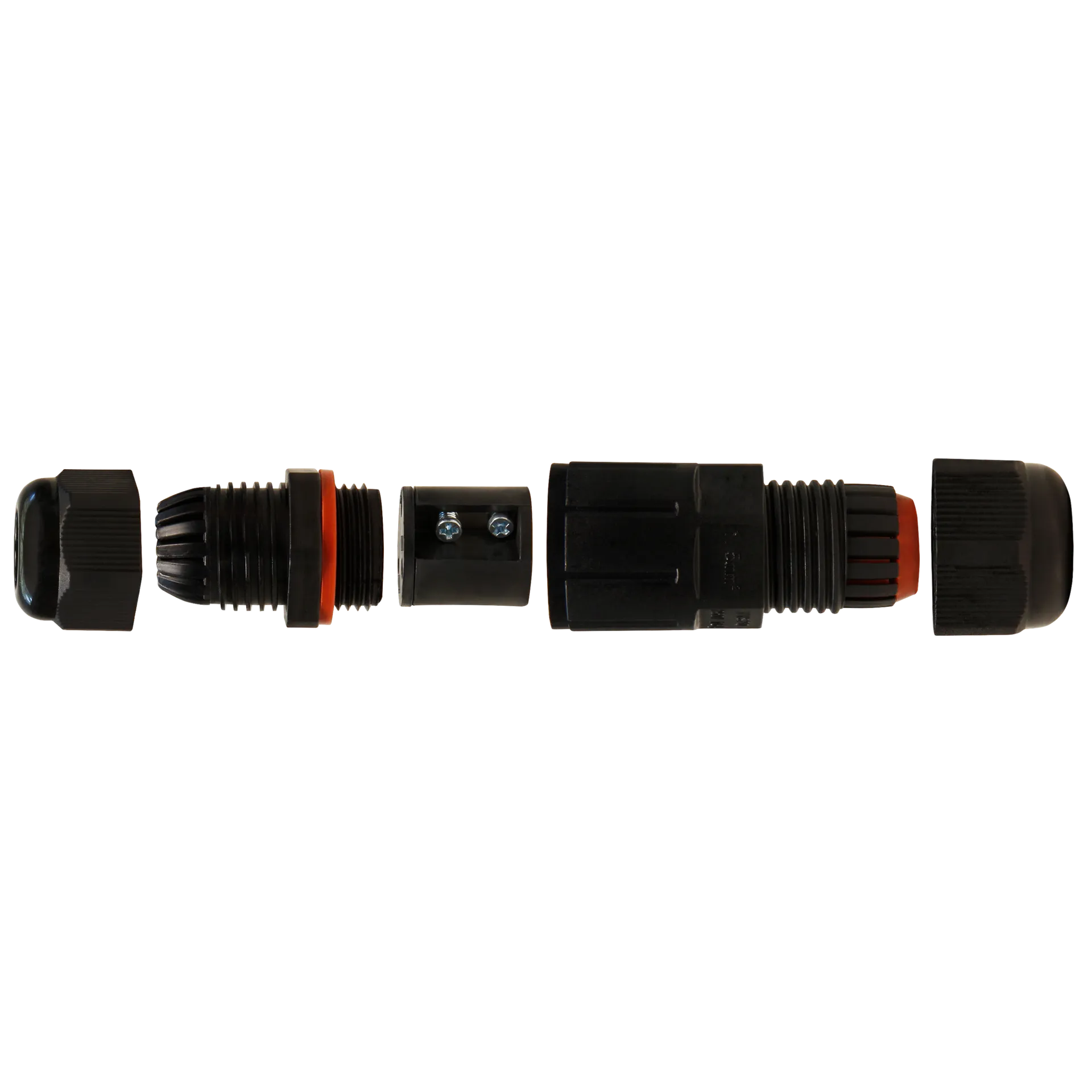 Kabelverbinder McPower, LxØ 78x26mm, IP68 - wasserdicht, 230V, 3-polig – Bild 2