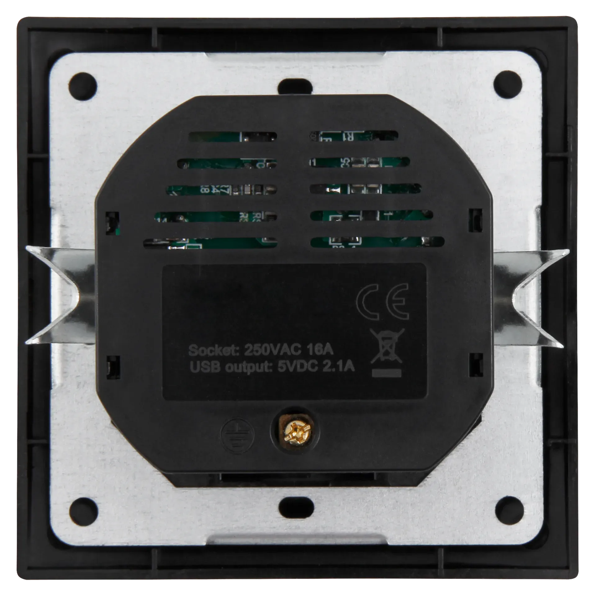 Schutzkontakt-Steckdose mit 2x USB McPower ''Flair'' 250V~/16A, 5V/2,1A, 12er-Pack – Bild 3
