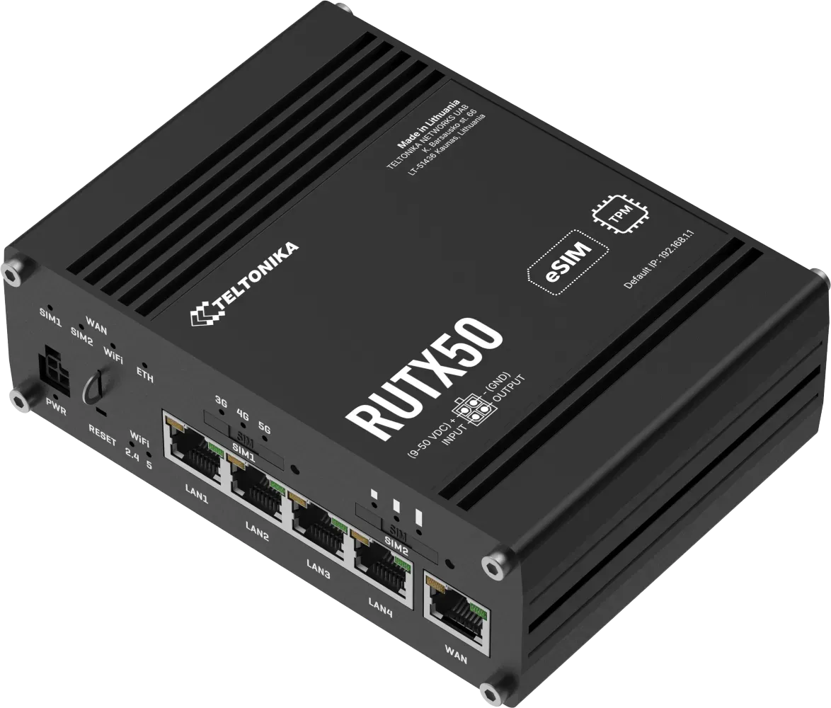 Teltonika · Router · RUTX50 · 5G Modem Router/WLAN · New – Bild 3