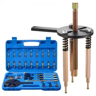 VEVOR Lagerabzieher Set 36-tlg. 3-Backen-Hakenabzieher für interne und externe Lager & Lager ohne Innenwelle, multifunktionales Lagerentfernungswerkzeug mit robustem, tragbarem Aufbewahrungskoffer VEVOR Lagerabzieher Set 36-tlg. 3-Backen-Hakenabzieher für interne und externe Lager & Lager ohne Innenwelle, multifunktionales Lagerentfernungswerkzeug mit robustem, tragbarem Aufbewahrungskoffer