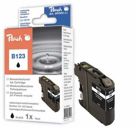 Peach 317205 Druckerpatrone 1 Stück(e) Schwarz Peach 317205 Druckerpatrone 1 Stück(e) Schwarz