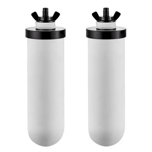 VEVOR Schwerkraft-Wasserfiltersystem Ersatz Wasserfilter-Ersatz Reinigungselemente, Keramik-Ersatzfilter, leicht austauschbarer Wasserfilter, , kompatibel mit den meisten Marken, 2 Stk. weiß – Bild 9