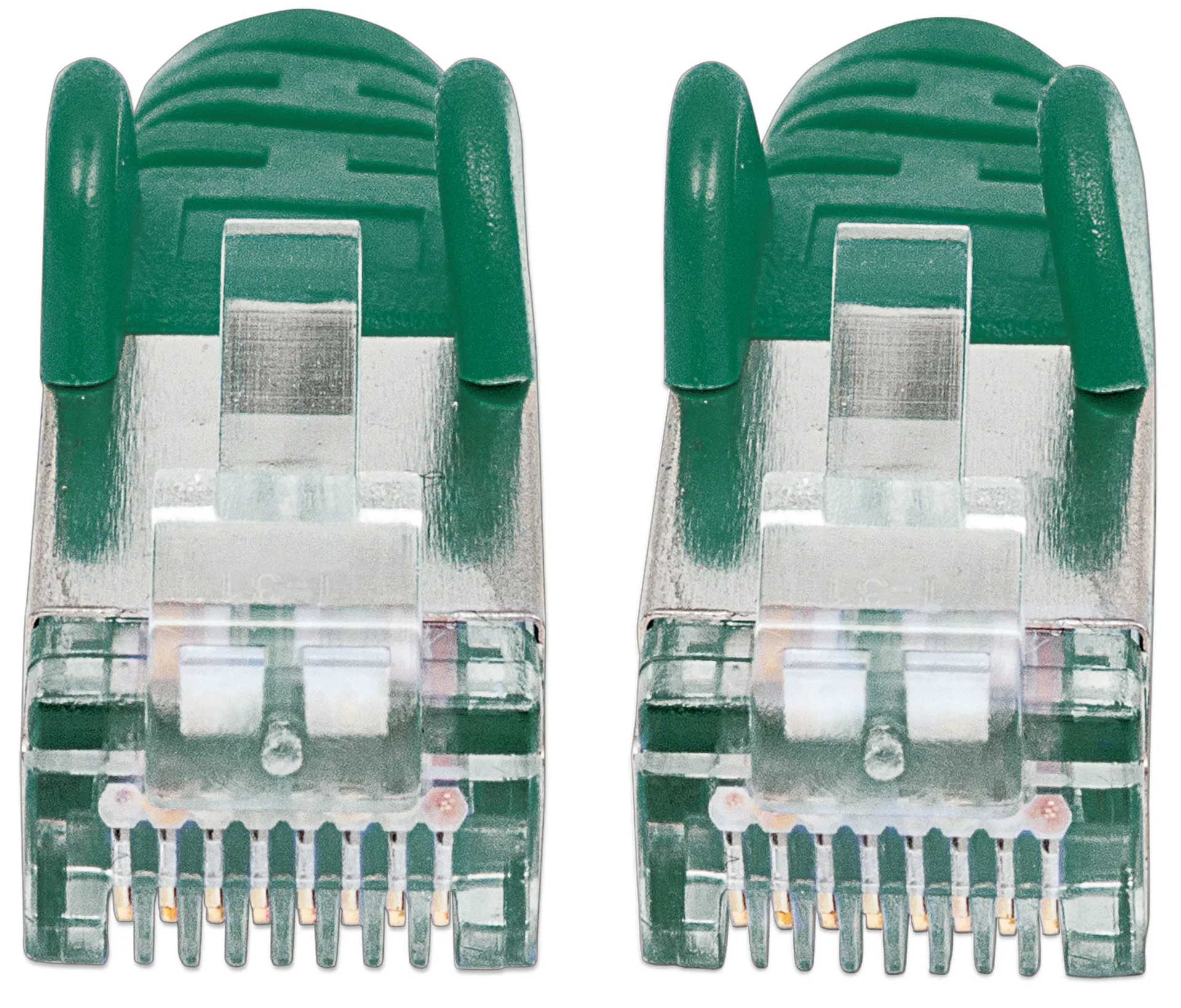 Intellinet Premium Netzwerkkabel, Cat6, S/FTP, 100% Kupfer, Cat6-zertifiziert, LS0H, RJ45-Stecker/RJ45-Stecker, 7,5 m, grün – Bild 3