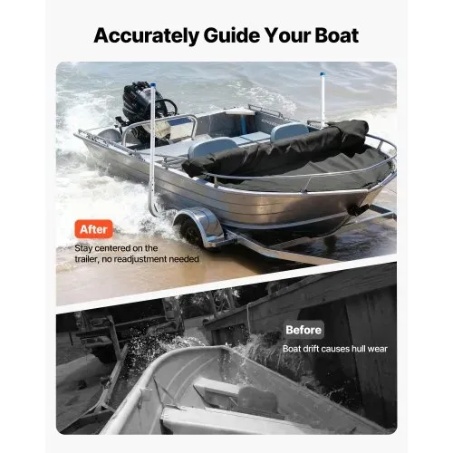 VEVOR Bootsanhängerführung 775 mm / 1205 mm, 0-10 cm Einstellbare Breite, Anhängerführung aus Hochfestem Stahl mit PVC-Rohren, Passend für Skiboote Kompakte Fischerboote Kleine Segelboote VEVOR Bootsanhängerführung 775 mm / 1205 mm, 0-10 cm Einstellbare Breite, Anhängerführung aus Hochfestem Stahl mit PVC-Rohren, Passend für Skiboote Kompakte Fischerboote Kleine Segelboote