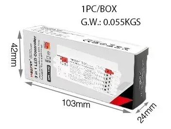 MiBoxer E3-WR LED Controller 3in1 (RGB/RGB-W/RGB+CCT) WLAN + 2,4G – Bild 4
