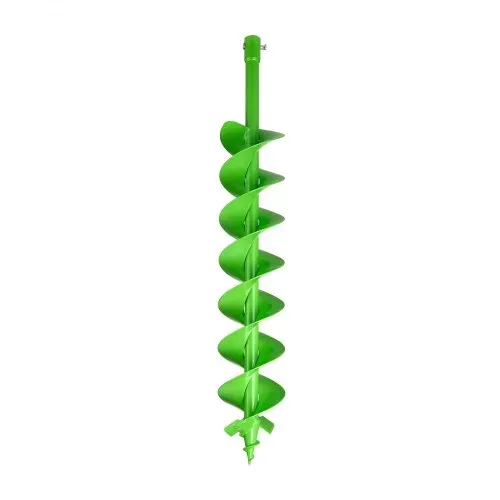 VEVOR Erdbohrer für Bohrmaschine, Ø 790x120 mm Gartenbohrer, kompatibel mit Bohrern mit 20 mm Innendurchmesser, Pfahlbohrer, Durchlässenbohrer, Grabungswerkzeug zum Pflanzen und Bohren – Bild 8