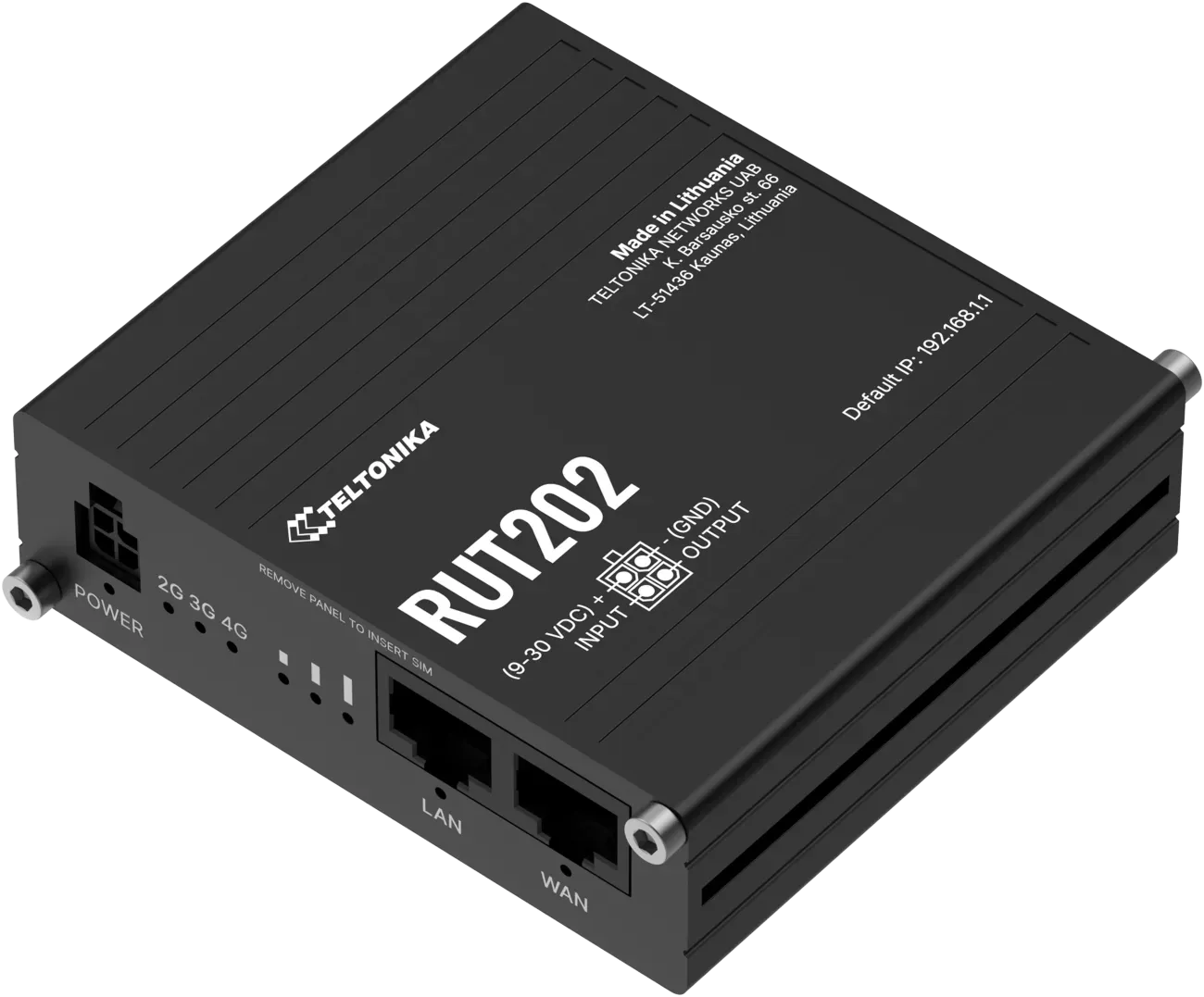 Teltonika · Router · RUT202 · Kompakter industrieller Dual-SIM-Router – Bild 3