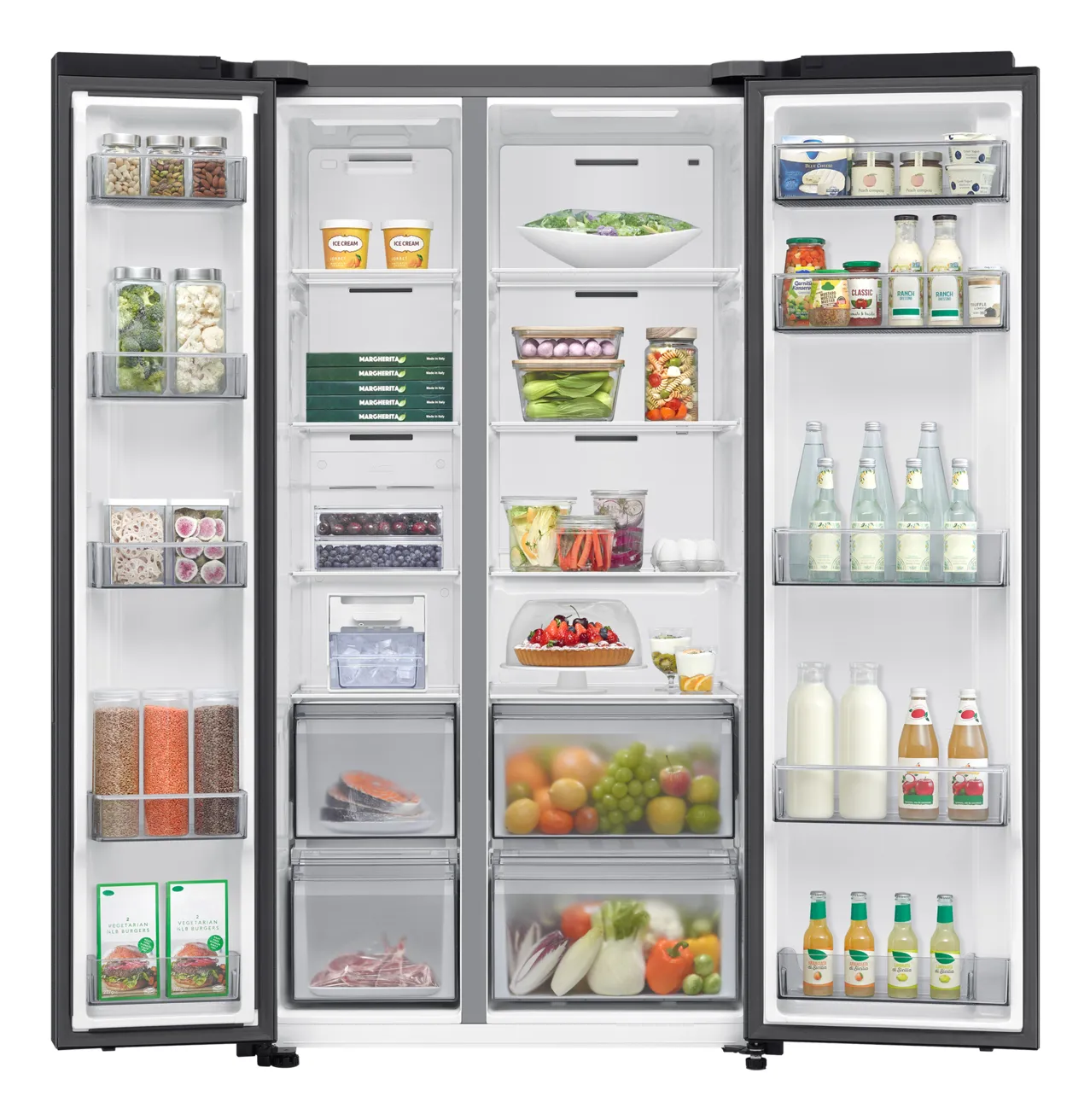 Samsung Series 6 RS60F Side-by-Side mit No Frost+ und AI Energy Mode, EEK: E – Bild 6