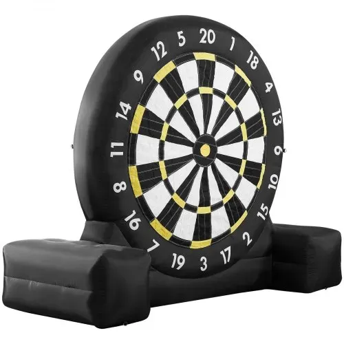 VEVOR aufblasbare Fußball-Dartboard Fußball Dartscheibe Spiel (3,05 m Höhe), riesiges Kick-Darts-Spiel mit Aufbewahrungstasche & Luftpumpe für einfachen Transport, Gartenspiele Outdoor-Spiele – Bild 10